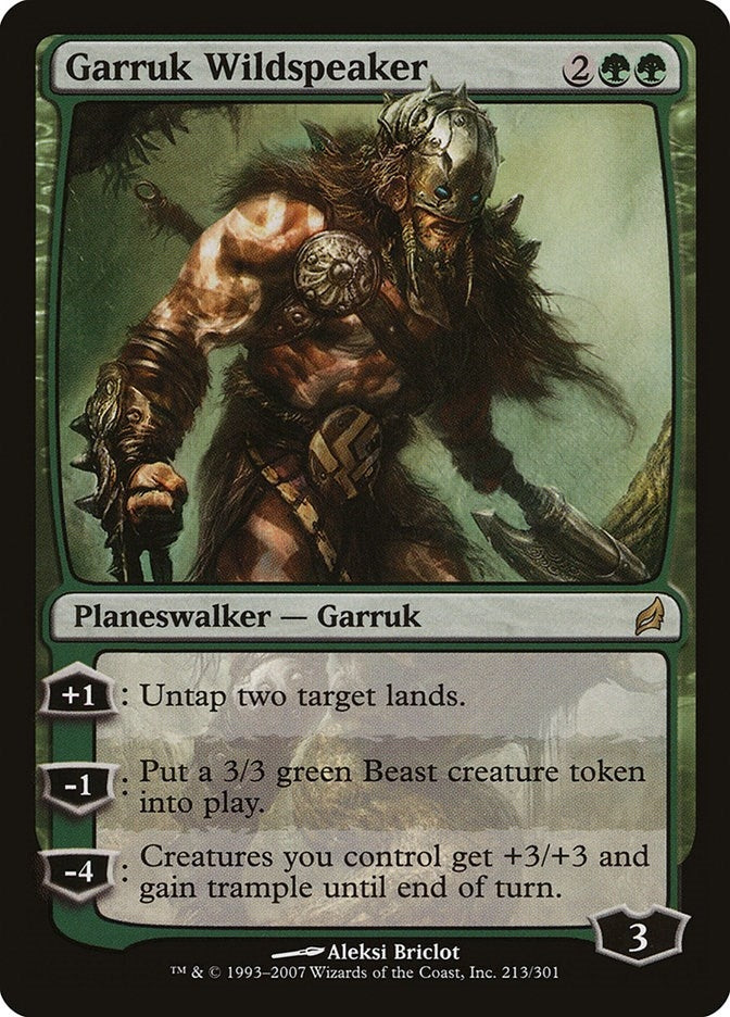 Image for Garruk Wildspeaker (213) - Magic: The Gathering