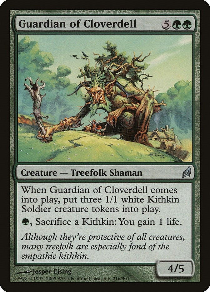 Image for Guardian of Cloverdell (216) (LRW) - Magic: The Gathering