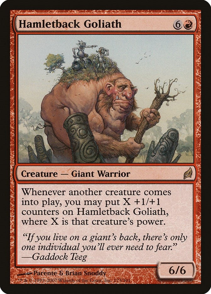 Image for Hamletback Goliath (173) - Magic: The Gathering