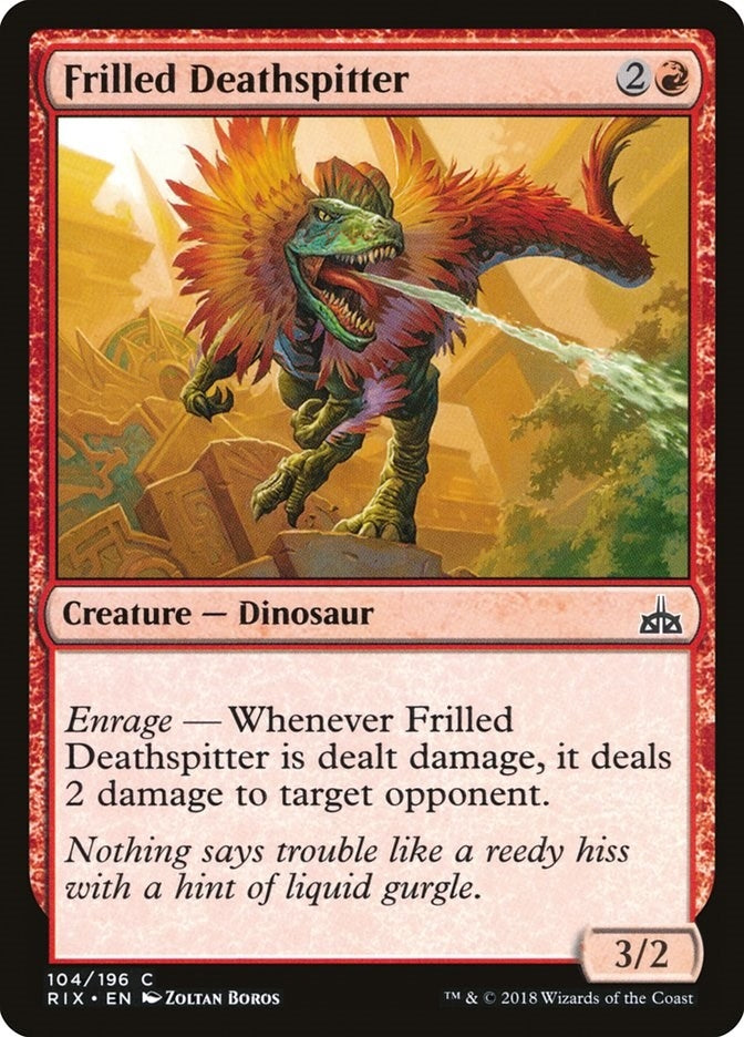Image for Frilled Deathspitter (104) - Magic: The Gathering