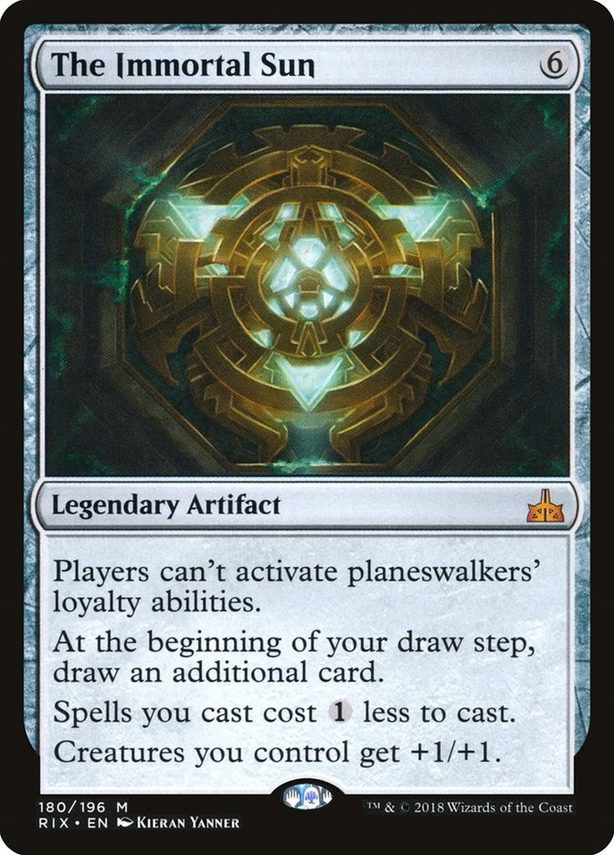 Image for The Immortal Sun (180) - Magic: The Gathering