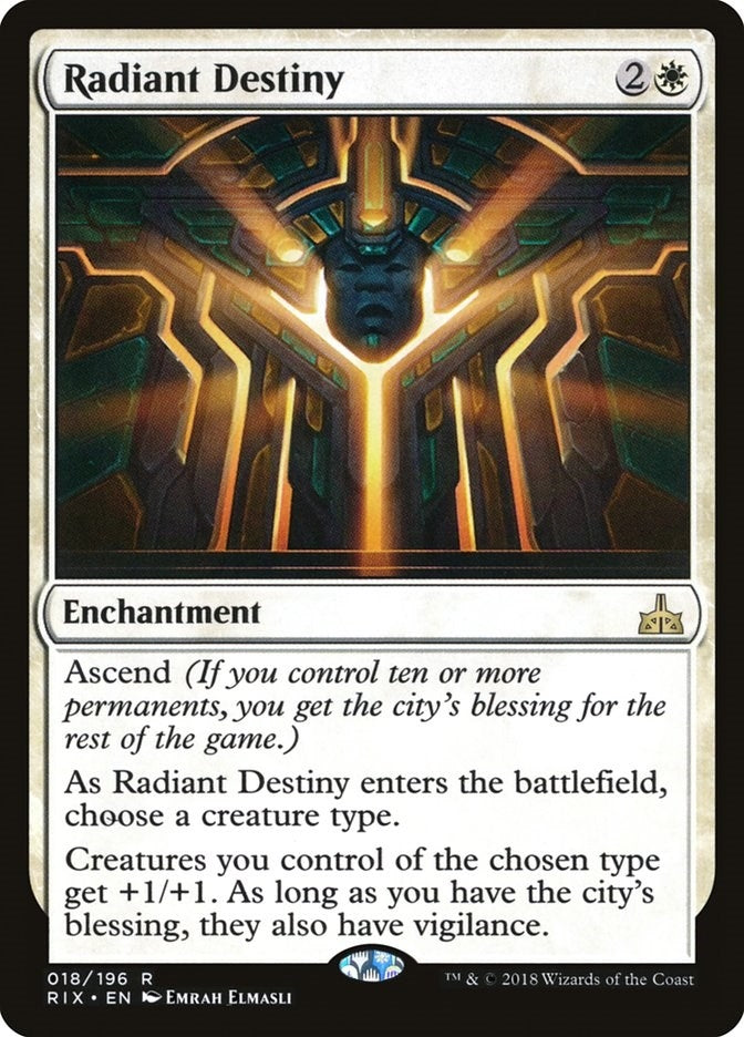 Image for Radiant Destiny (18) - Magic: The Gathering