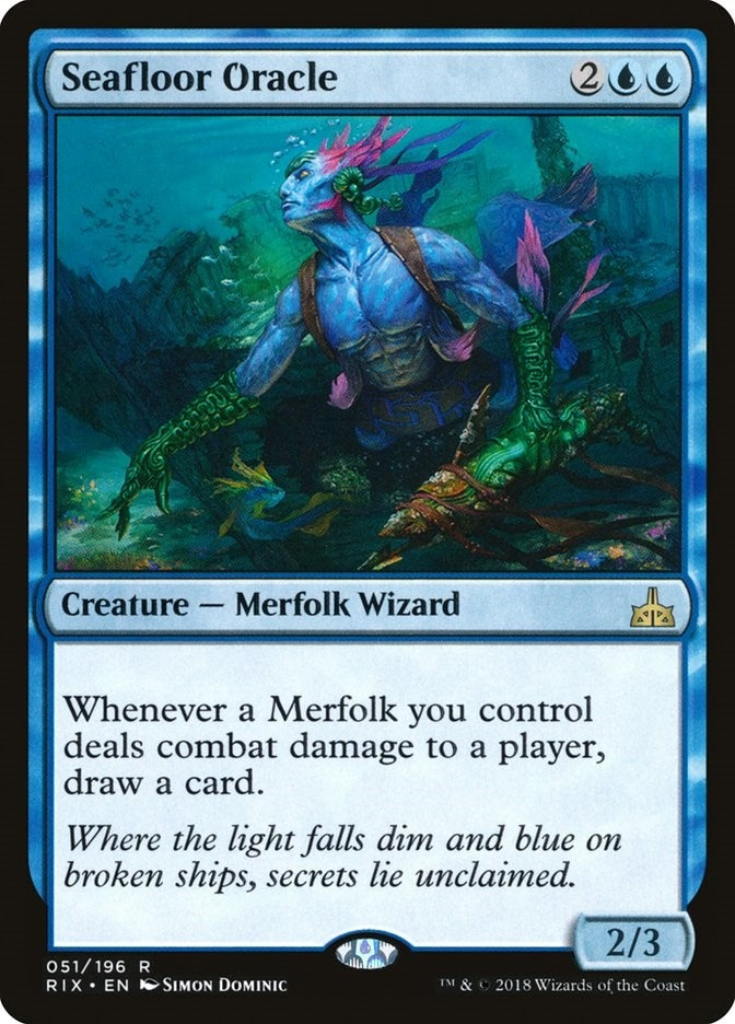 Image for Seafloor Oracle (51) (RIX) - Magic: The Gathering