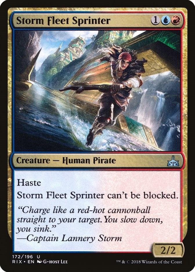 Image for Storm Fleet Sprinter (172) (RIX) - Magic: The Gathering