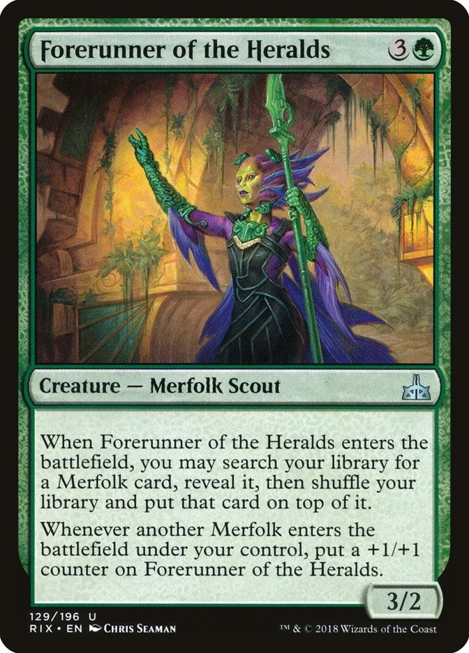 Image for Forerunner of the Heralds (129) - Magic: The Gathering