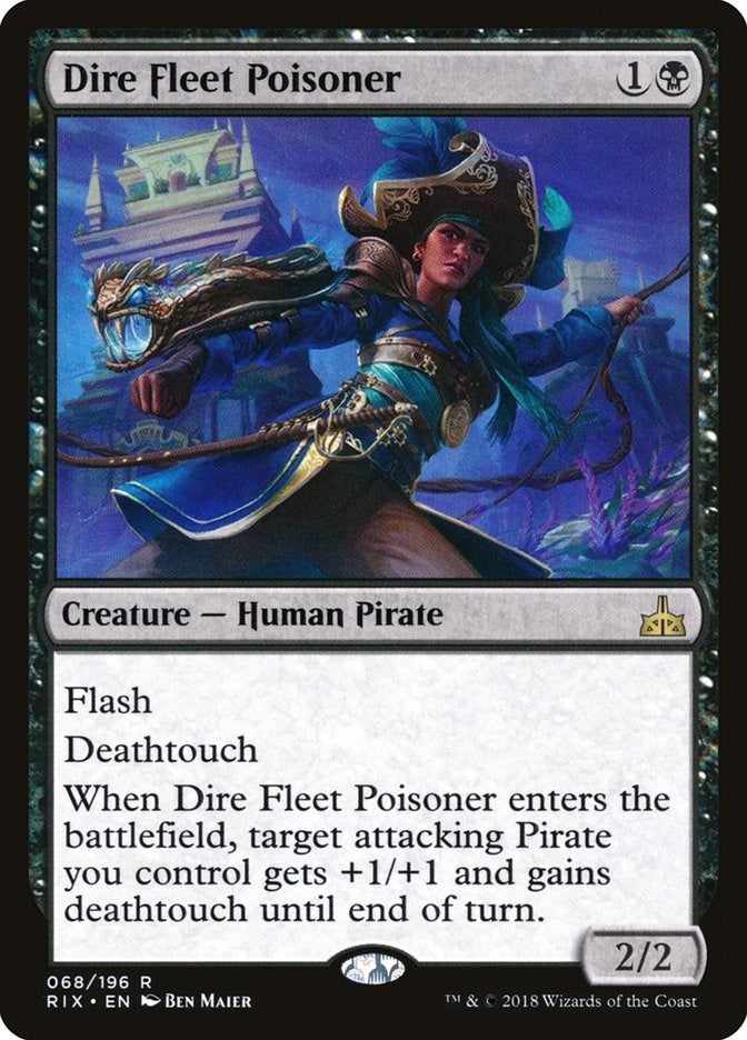 Image for Dire Fleet Poisoner (68) (RIX) - Magic: The Gathering