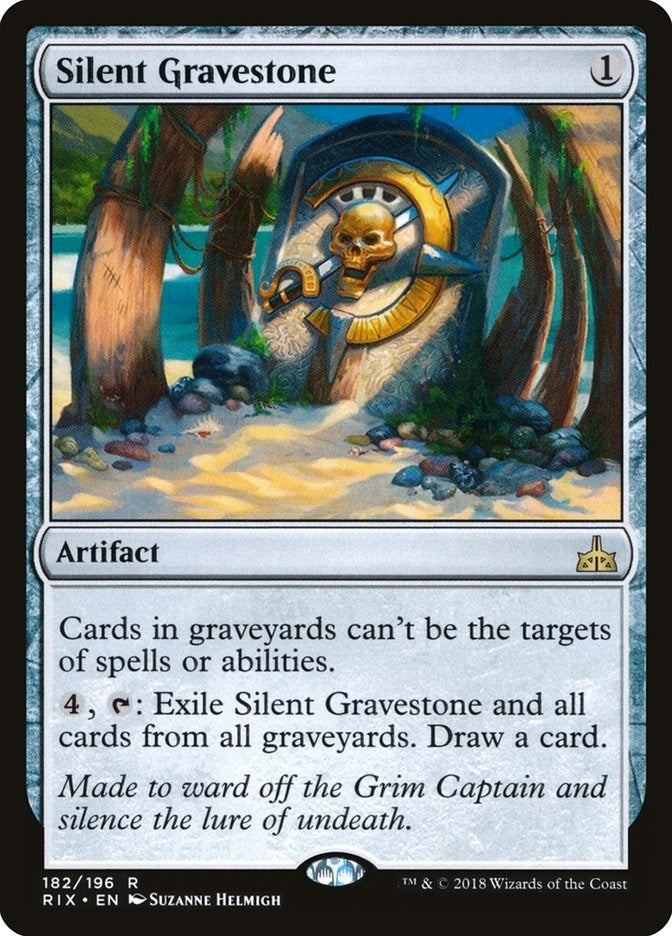 Image for Silent Gravestone (182) - Magic: The Gathering