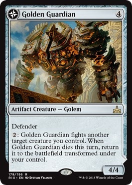Image for Golden Guardian (179) (RIX) - Magic: The Gathering