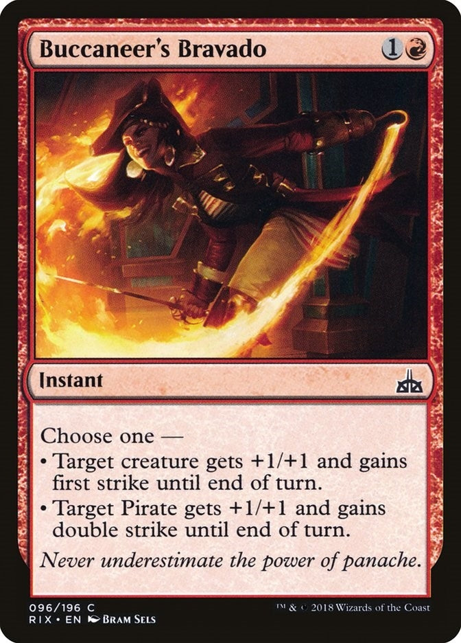 Image for Buccaneer's Bravado (96) (RIX) - Magic: The Gathering