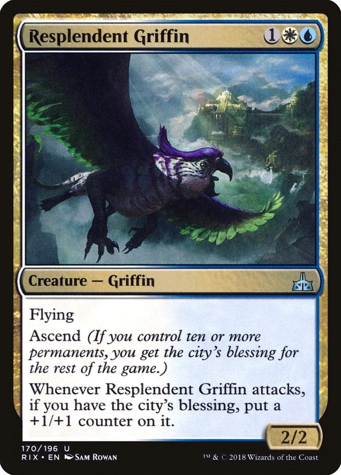 Image for Resplendent Griffin (170) - Magic: The Gathering