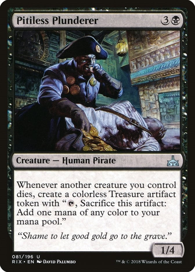Image for Pitiless Plunderer (81) (RIX) - Magic: The Gathering
