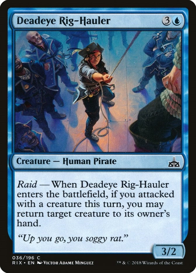 Image for Deadeye Rig-Hauler (36) - Magic: The Gathering