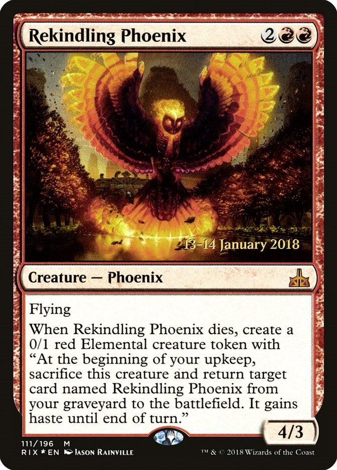 Image for Rekindling Phoenix (111) - Magic: The Gathering