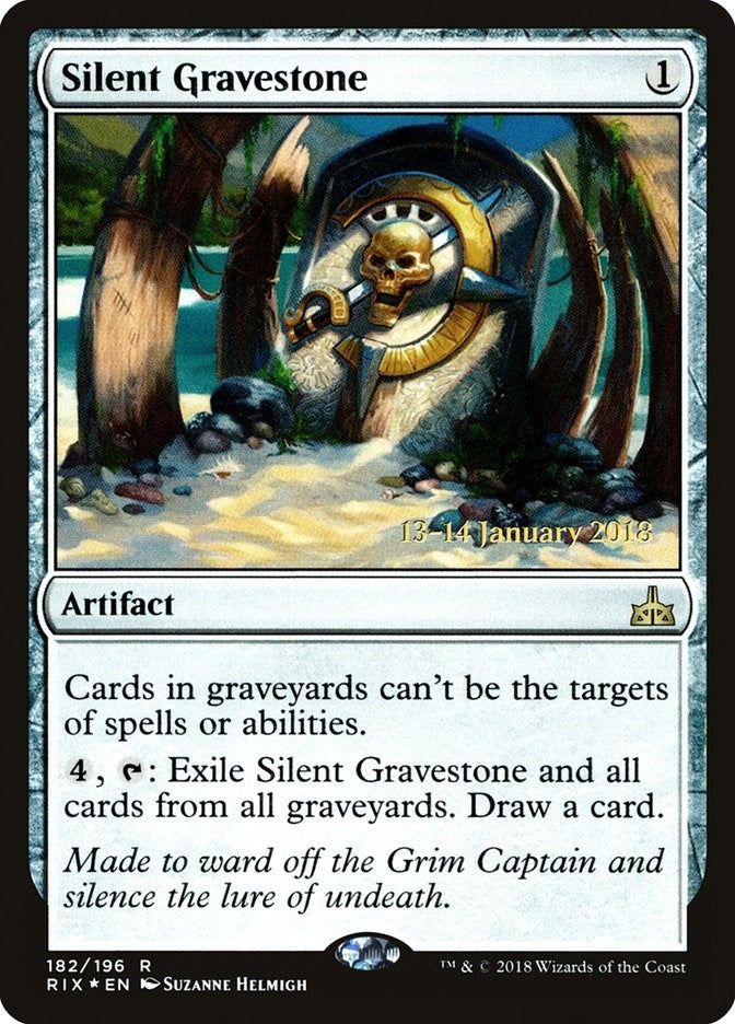 Image for Silent Gravestone (182) - Magic: The Gathering