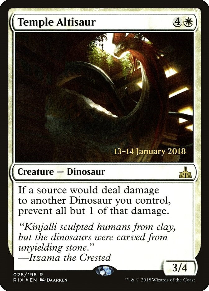 Image for Temple Altisaur (28) - Magic: The Gathering
