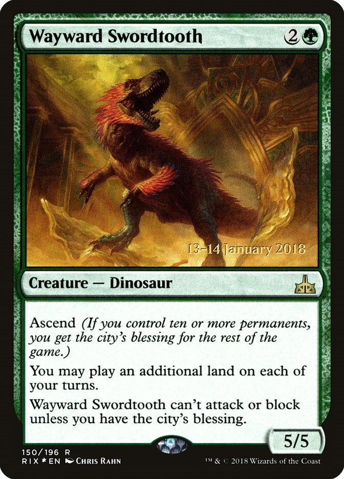 Image for Wayward Swordtooth (150) - Magic: The Gathering