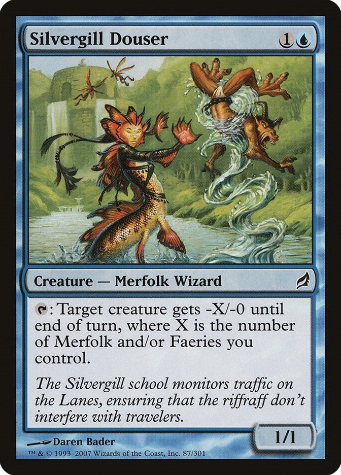Image for Silvergill Douser (87) (LRW) - Magic: The Gathering