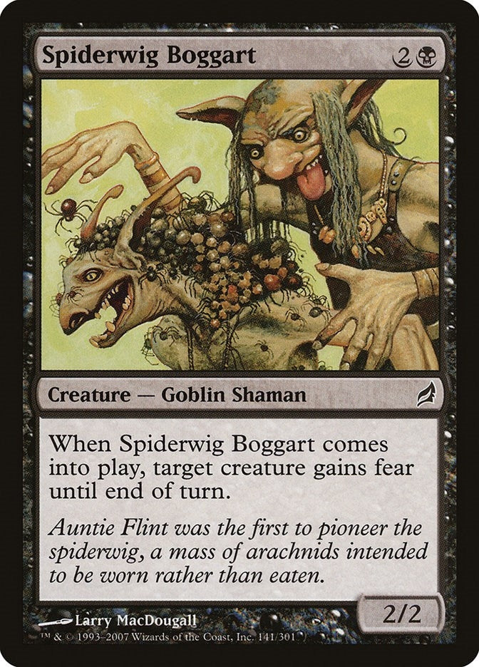 Image for Spiderwig Boggart (141) (LRW) - Magic: The Gathering