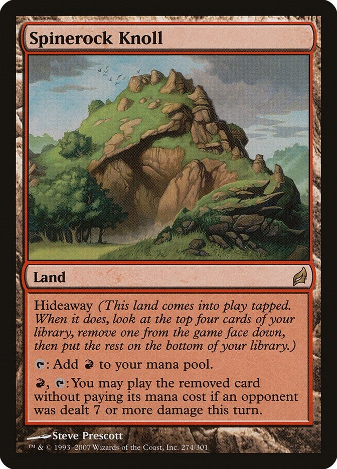Image for Spinerock Knoll (274) - Magic: The Gathering
