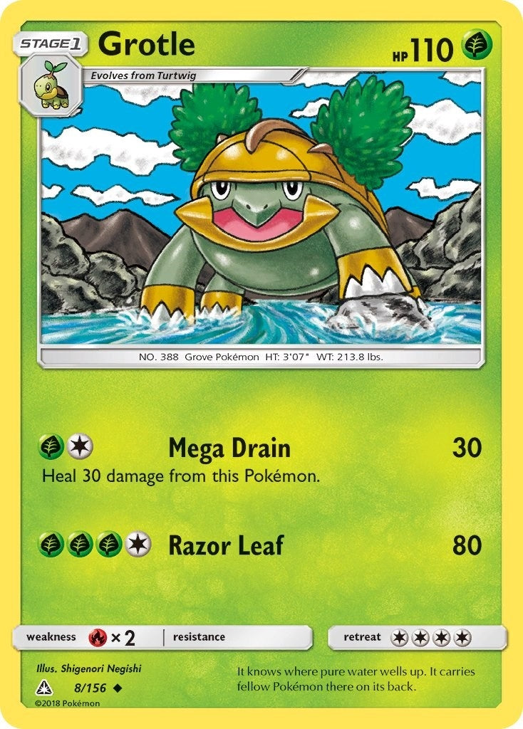 Image for Grotle (8/156) (SM05) - Pokemon