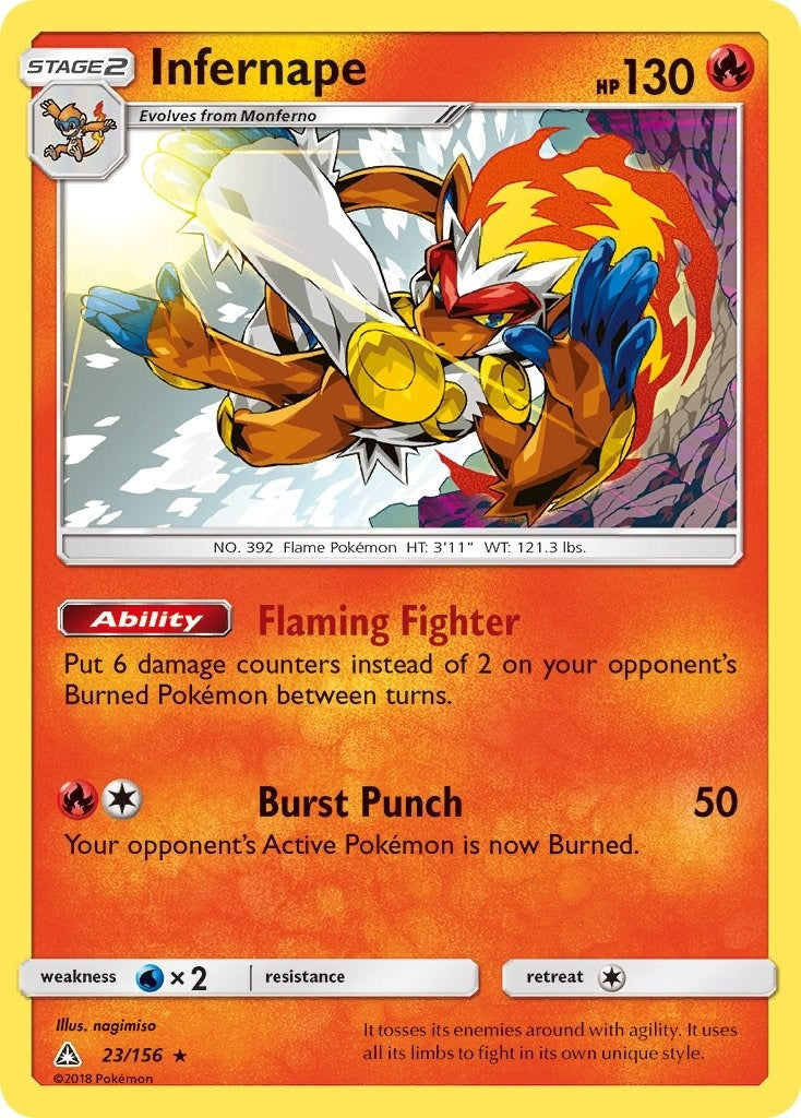 Image for Infernape (23/156) (SM05) - Pokemon