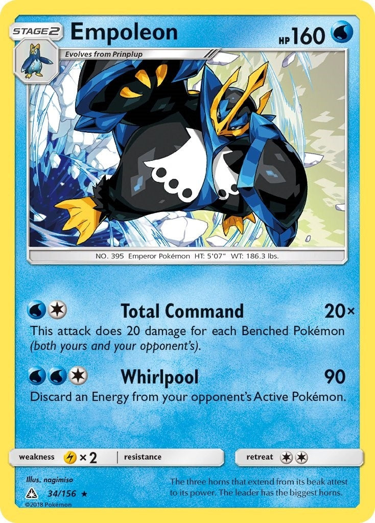 Image for Empoleon (34/156) (SM05) - Pokemon