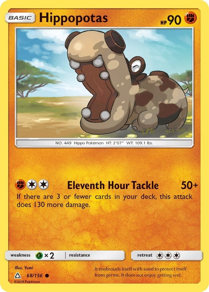 Image for Hippopotas (68/156) (SM05) - Pokemon
