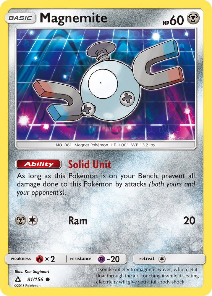 Image for Magnemite (81) (81/156) (SM05) - Pokemon