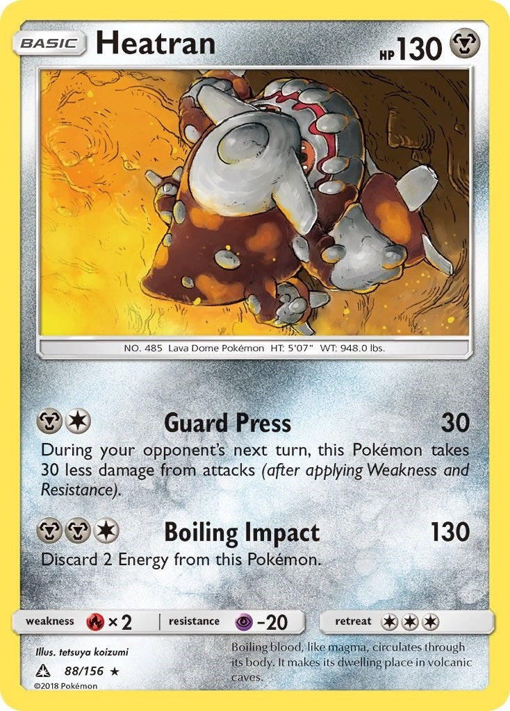 Image for Heatran (88/156) (SM05) - Pokemon