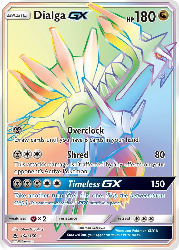 Image for Dialga GX (Secret Rare) (164/156) (SM05) - Pokemon