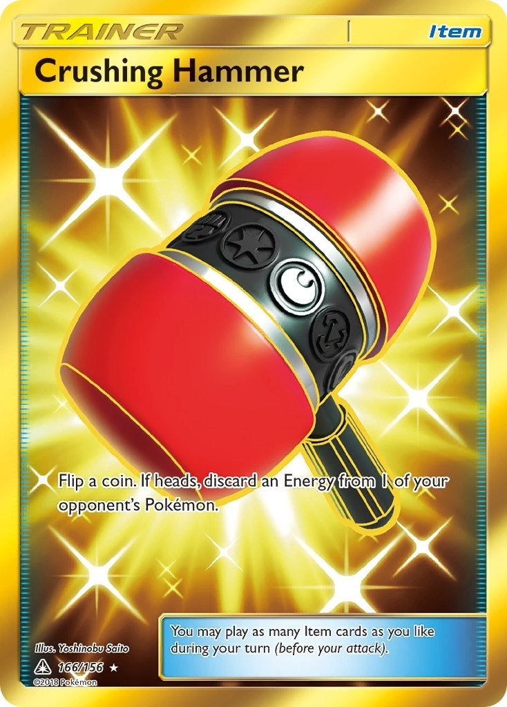 Image for Crushing Hammer (Secret Rare) (166/156) (SM05) - Pokemon