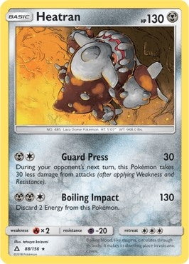 Image for Heatran - 88/156 (Prerelease Kit Exclusive) (088/156) (PR) - Pokemon