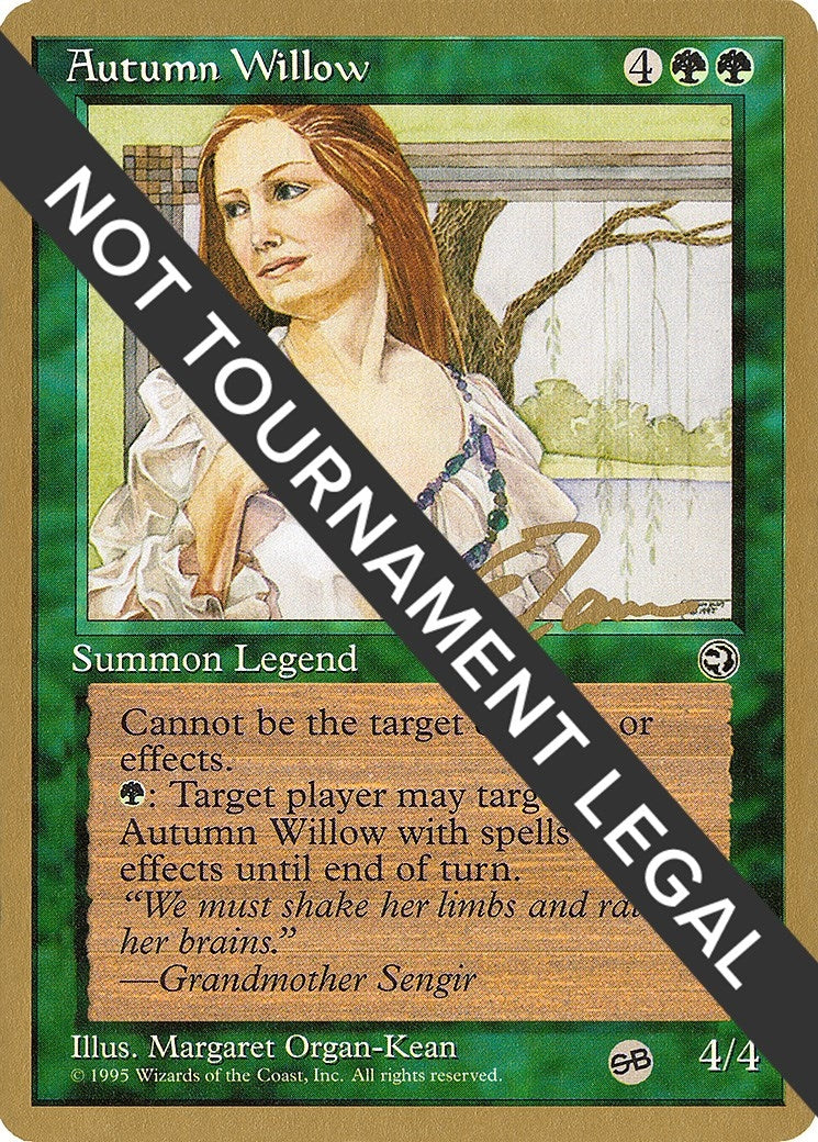 Image for Autumn Willow - 1996 Eric Tam (HML) (SB) - Magic: The Gathering
