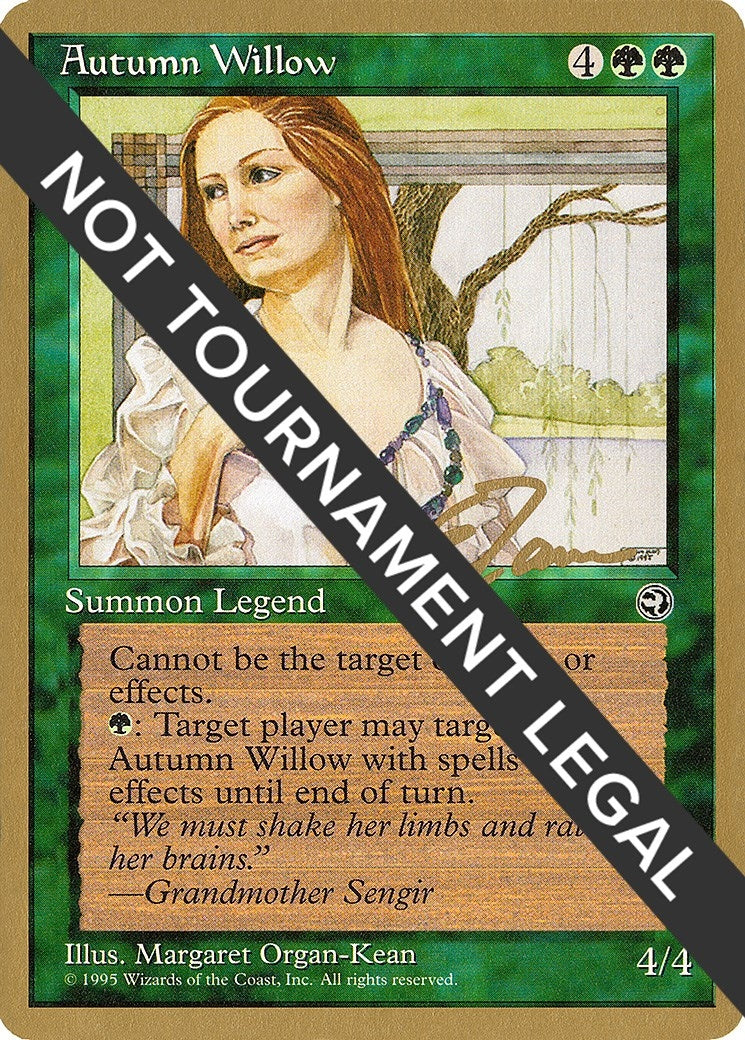 Image for Autumn Willow - 1996 Eric Tam (HML) (WCD) - Magic: The Gathering