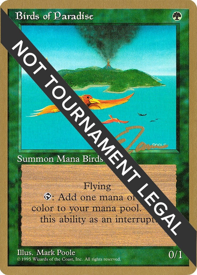 Image for Birds of Paradise - 1996 Eric Tam (4ED) - Magic: The Gathering