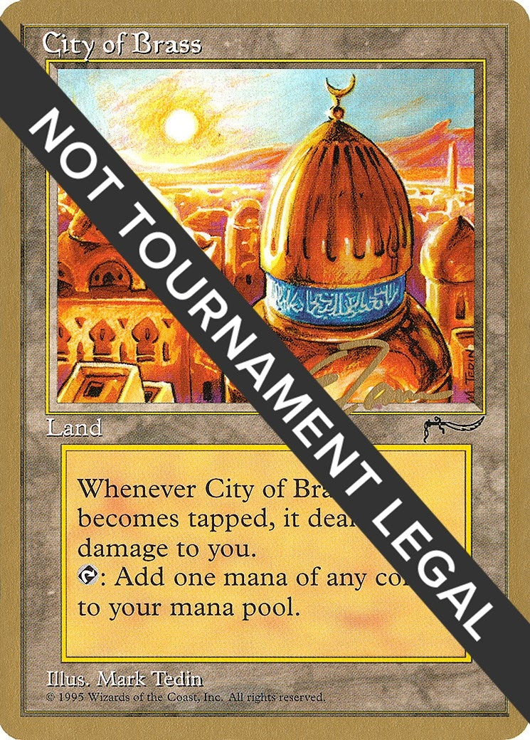 Image for City of Brass - 1996 Eric Tam (ARN) (WCD) - Magic: The Gathering