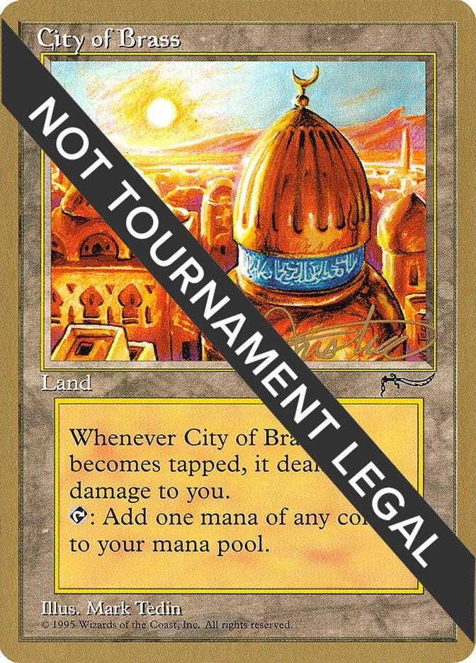 Image for City of Brass - 1996 George Baxter (ARN) (WCD) - Magic: The Gathering