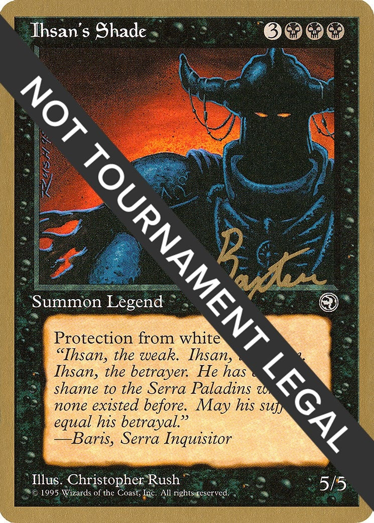 Image for Ihsan's Shade - 1996 George Baxter (HML) (WCD) - Magic: The Gathering