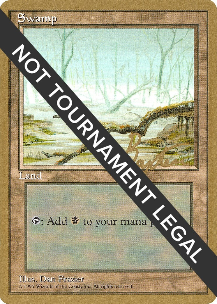 Image for Swamp (A) - 1996 George Baxter (4ED) - Magic: The Gathering