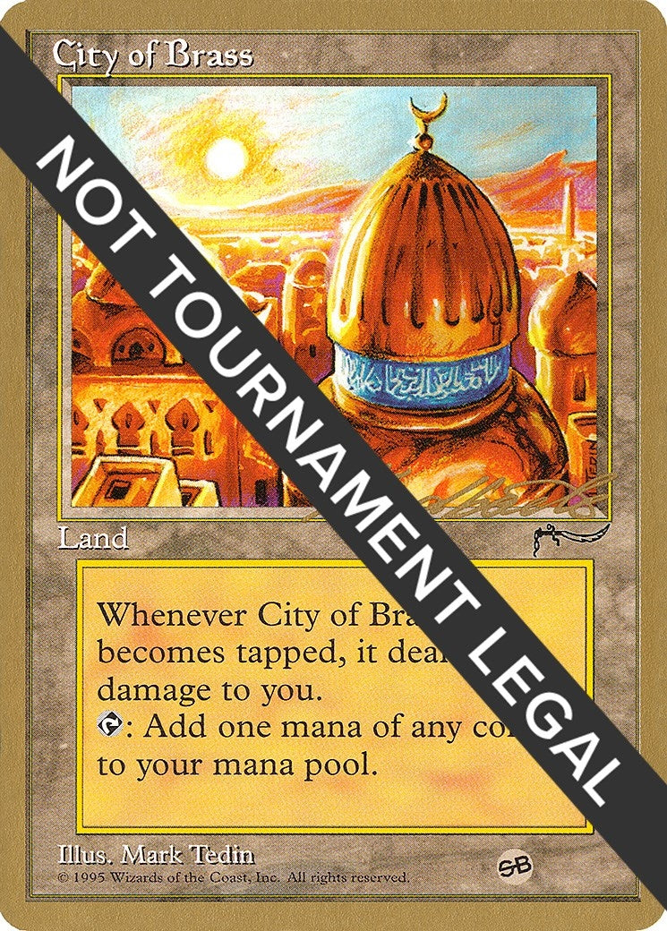 Image for City of Brass - 1996 Leon Lindback (ARN) (SB) - Magic: The Gathering