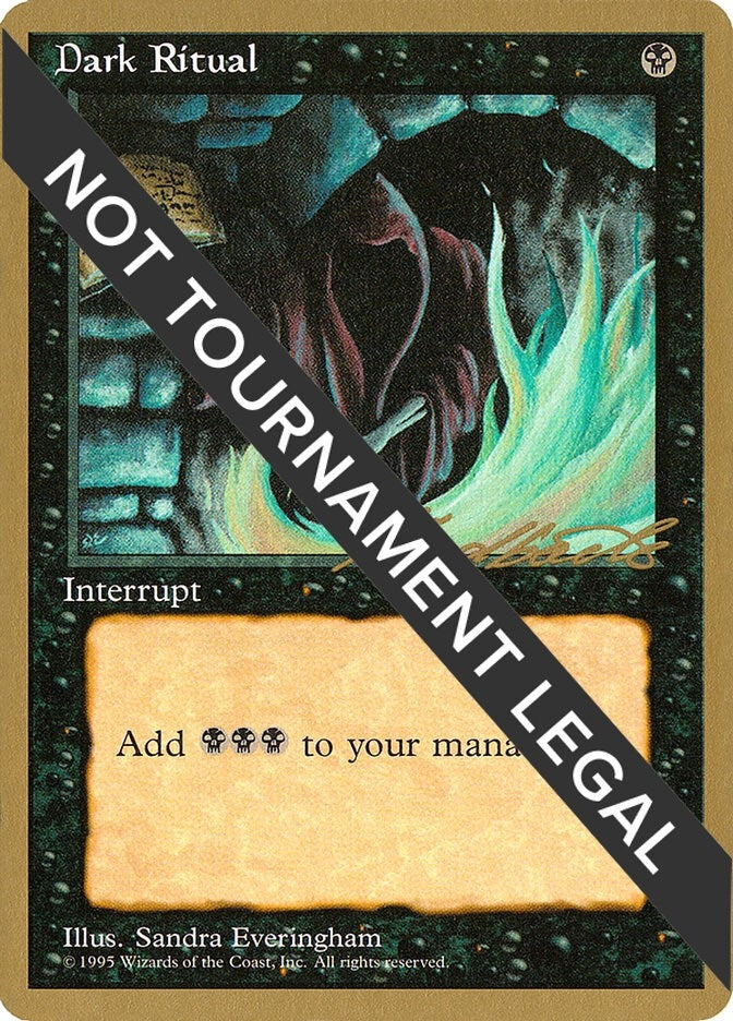 Image for Dark Ritual - 1996 Leon Lindback (4ED) (WCD) - Magic: The Gathering