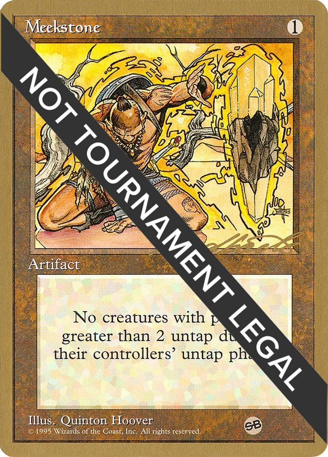 Image for Meekstone - 1996 Leon Lindback (4ED) (SB) - Magic: The Gathering