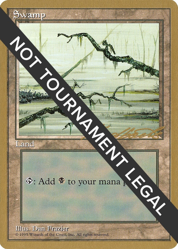 Image for Swamp (C) - 1996 Leon Lindback (4ED) (WCD) - Magic: The Gathering