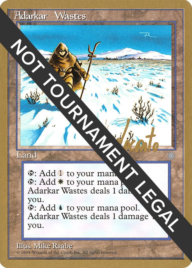 Image for Adarkar Wastes - 1996 Michael Loconto (ICE) (WCD) - Magic: The Gathering