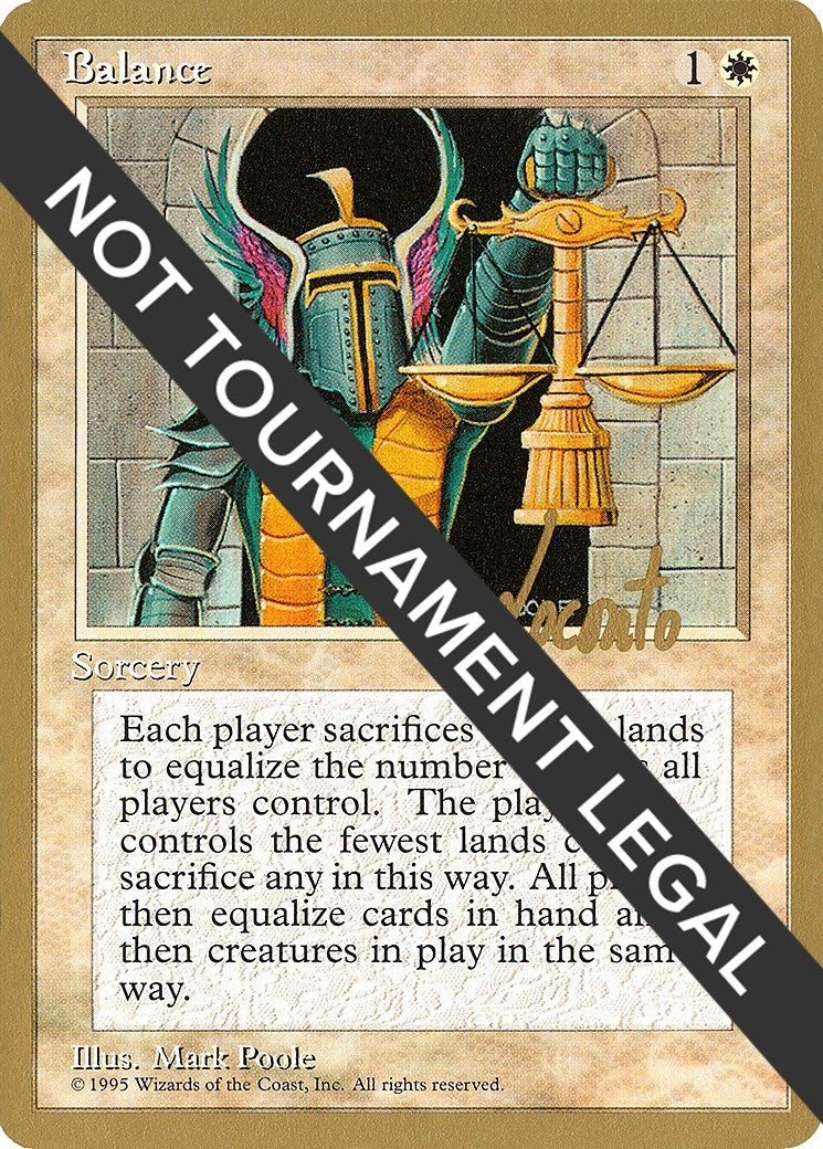 Image for Balance - 1996 Michael Loconto (4ED) - Magic: The Gathering