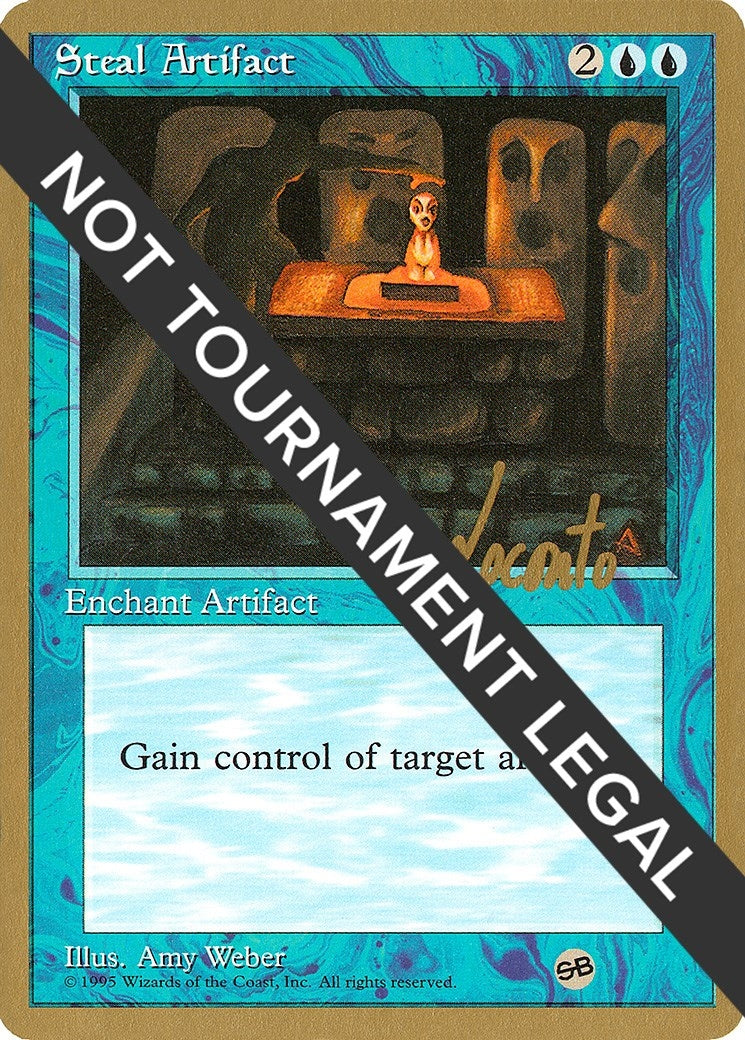 Image for Steal Artifact - 1996 Michael Loconto (4ED) (SB) (WCD) - Magic: The Gathering