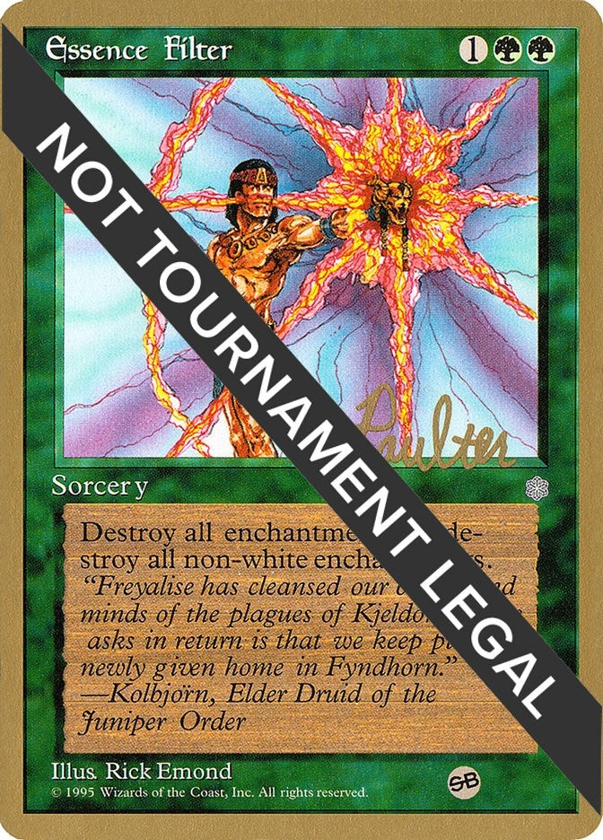 Image for Essence Filter - 1996 Preston Poulter (ICE) (SB) (WCD) - Magic: The Gathering