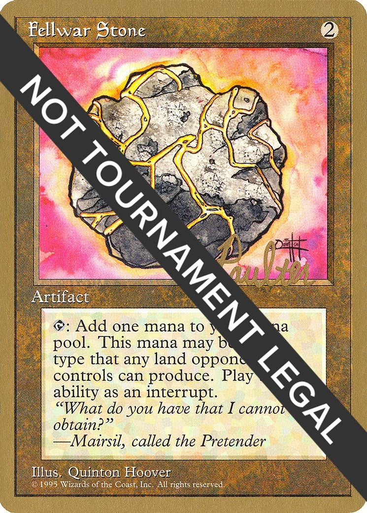 Image for Fellwar Stone - 1996 Preston Poulter (4ED) (WCD) - Magic: The Gathering