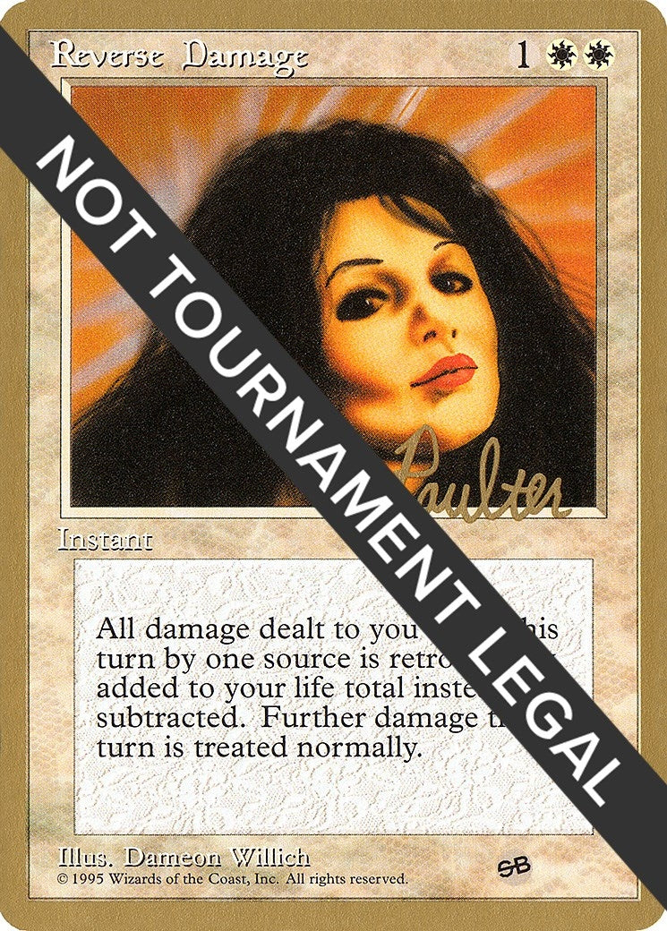 Image for Reverse Damage - 1996 Preston Poulter (4ED) (SB) - Magic: The Gathering