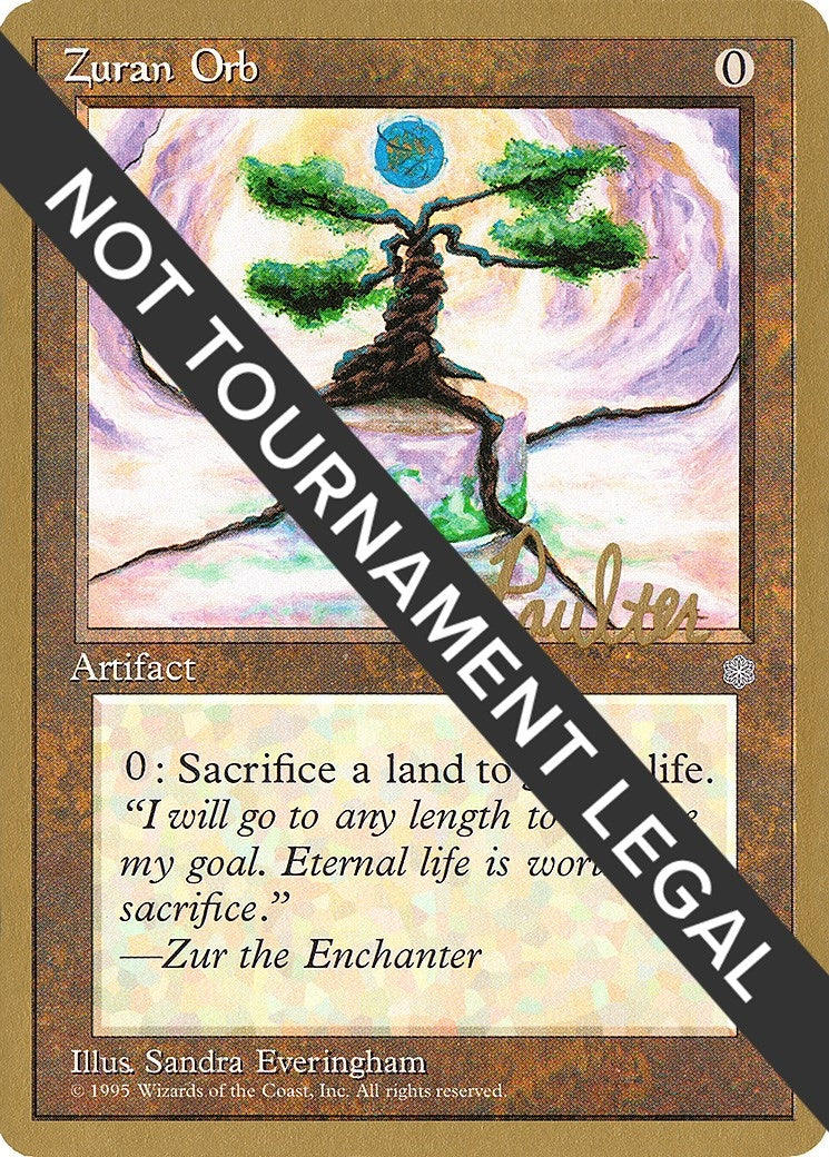 Image for Zuran Orb - 1996 Preston Poulter (ICE) (WCD) - Magic: The Gathering